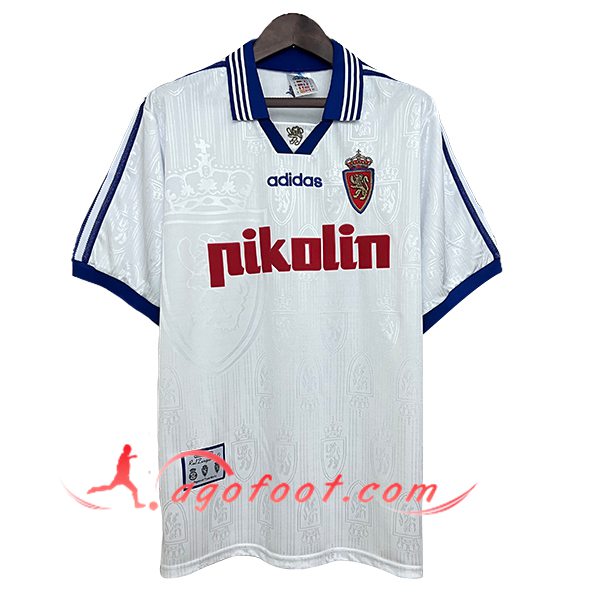 Maillot de Foot Real Zaragoza Retro Domicile 1997/1998