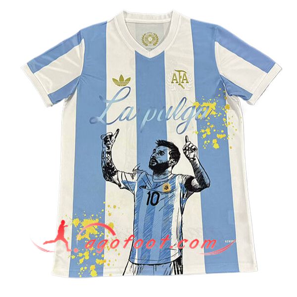Maillot Equipe Foot Argentine Special Edition Blanc/Noir 2025/2026
