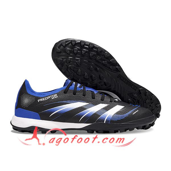 Adidas Chaussures de Foot PREDATOR 25 ELITE TF BOOTS Noir/Bleu/Blanc