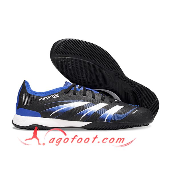 Adidas Chaussures de Foot PREDATOR 25 ELITE IC BOOTS Noir/Bleu/Blanc