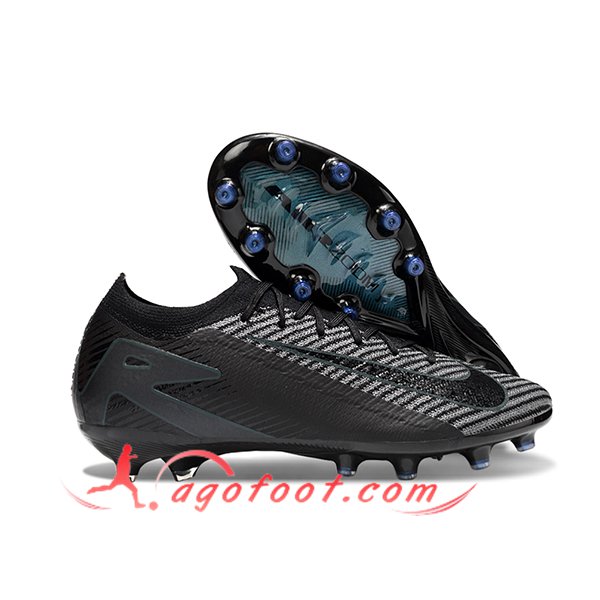 Nike Chaussures de Foot AIR Zoom Mercurial Vapor 16 Elite XXV AG Gris/Noir