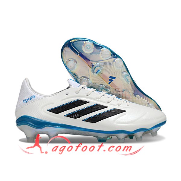 Copa Chaussures de Foot PURE III ELITE FG Blanc/Bleu/Noir