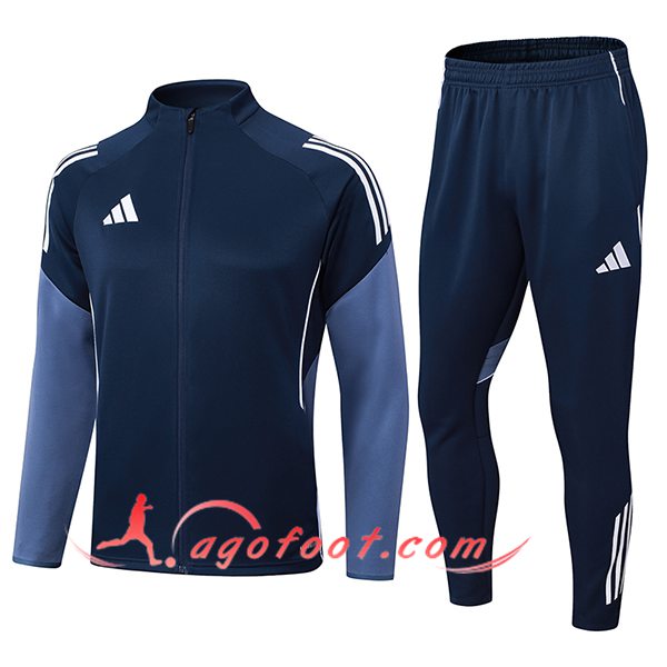 Ensemble Survetement de Foot Foot Adidas Bleu Royal 2025/2026