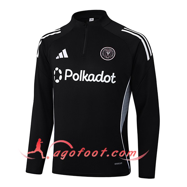 Sweatshirt Training Inter Miami CF Noir/Gris 2025/2026