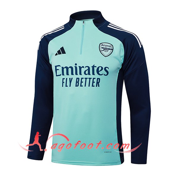Sweatshirt Training Arsenal Vert/Bleu 2025/2026