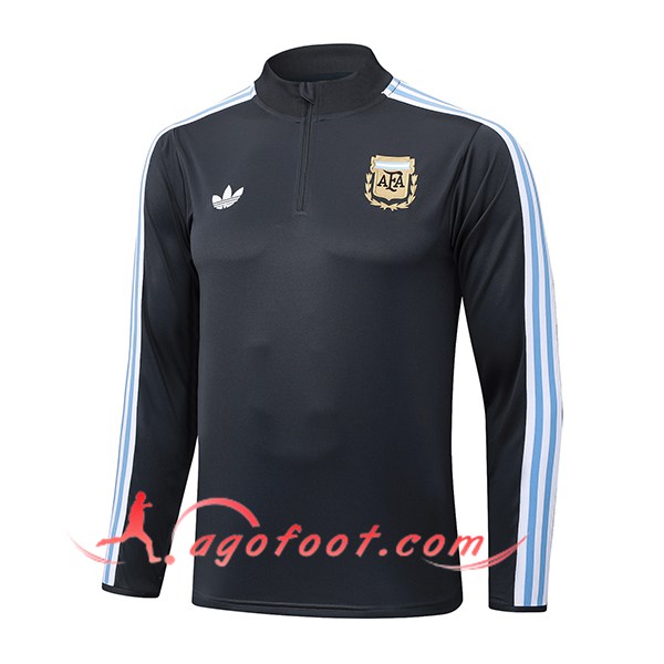Sweatshirt Training Argentine Gris Foncé 2025/2026