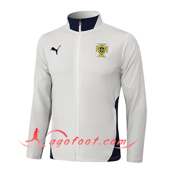 Veste Foot Portugal Blanc/Bleu 2025/2026
