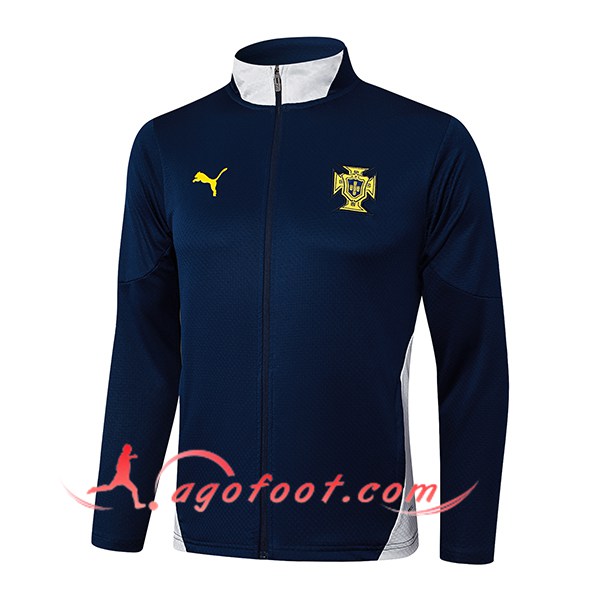 Veste Foot Portugal Bleu/Blanc 2025/2026