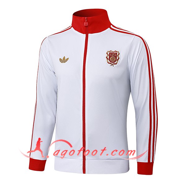 Veste Foot Bayern Munich Blanc/Rouge 2025/2026