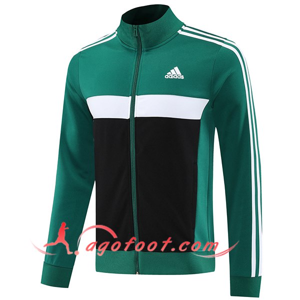 Veste Foot Adidas Vert/Noir/Blanc 2025/2026