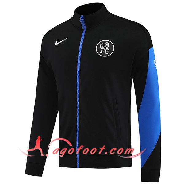 Veste Foot FC Chelsea Noir/Bleu 2025/2026