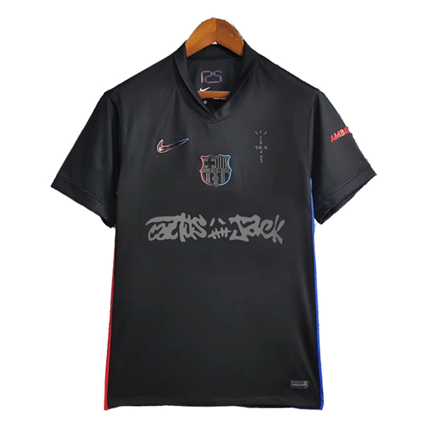 Nouveau Maillot de Foot FC Barcelone x Travis Scott Exterieur 2024/2025