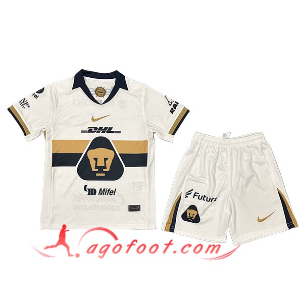 Nouveau Maillot de Foot Pumas UNAM Enfant Domicile 2025/2026