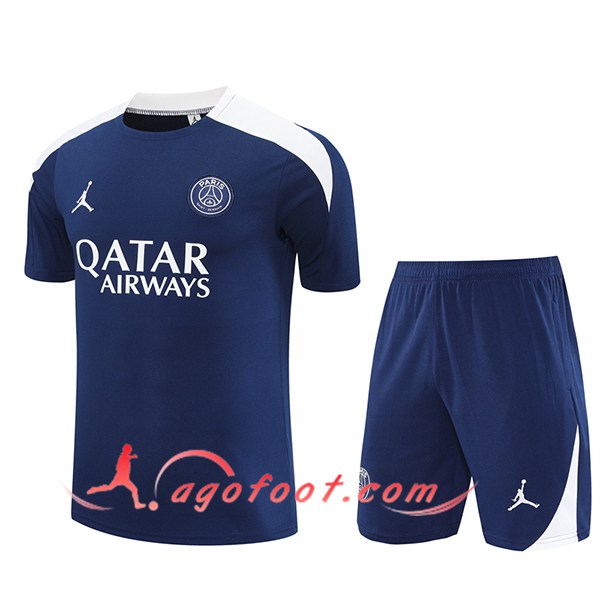 Ensemble Training T-Shirts PSG Bleu/Blanc 2025/2026
