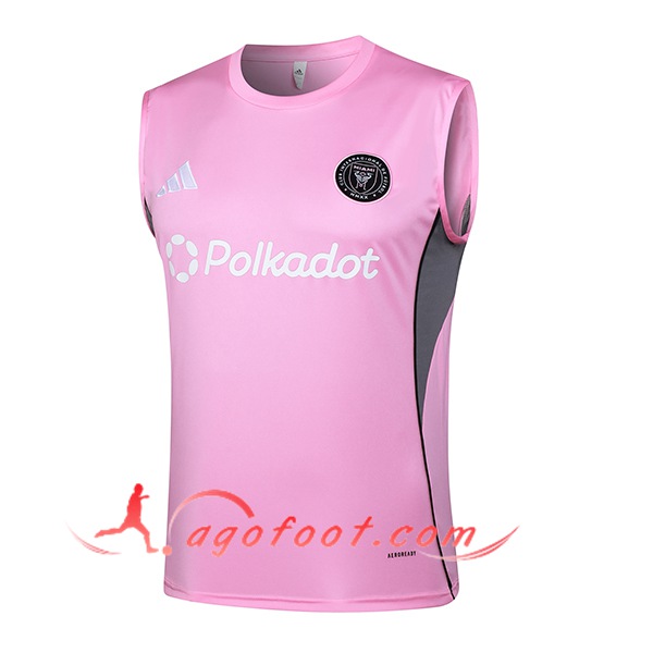 Training Debardeur Inter Miami CF Rose/Gris 2025/2026