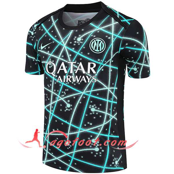 Training T-Shirts Inter Milan Noir/Bleu 2025/2026