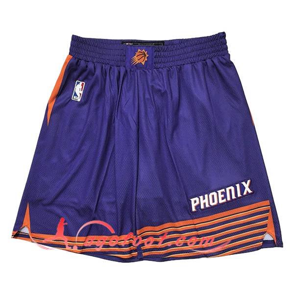 Shorts NBA Phoenix Suns 2025/26 Pourpre/Orange