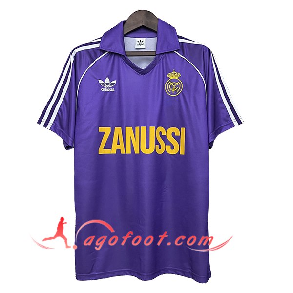 Maillot de Foot Real Madrid Retro Exterieur 1984/1985