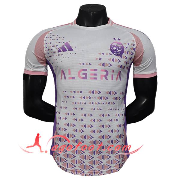 Maillot Equipe Foot Algérie Special Edition Pourpre/Blanc 2025/2026