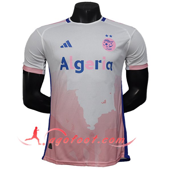 Maillot Equipe Foot Algérie Special Edition Blanc/Rose 2025/2026