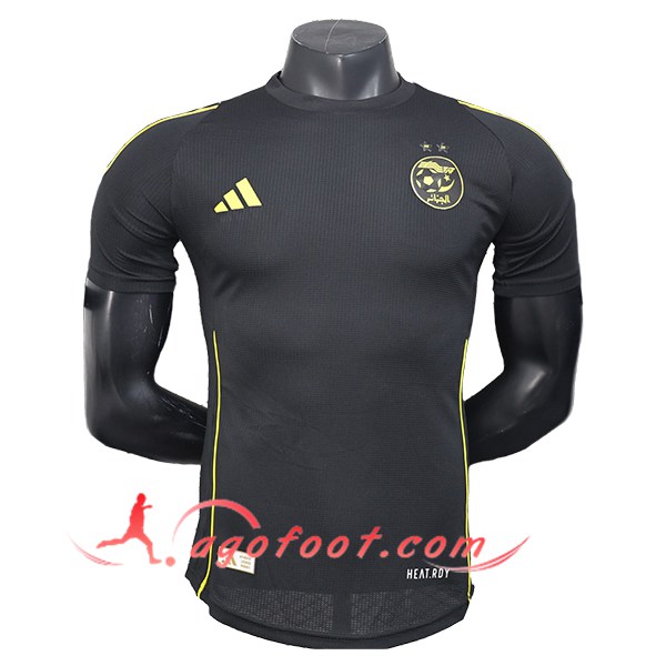 Maillot Equipe Foot Algérie Special Edition Noir 2025/2026