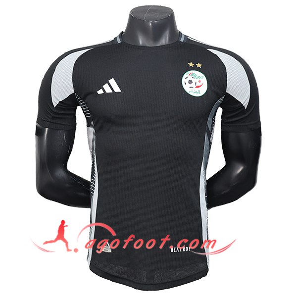 Maillot Equipe Foot Algérie Special Edition Noir/Gris 2025/2026