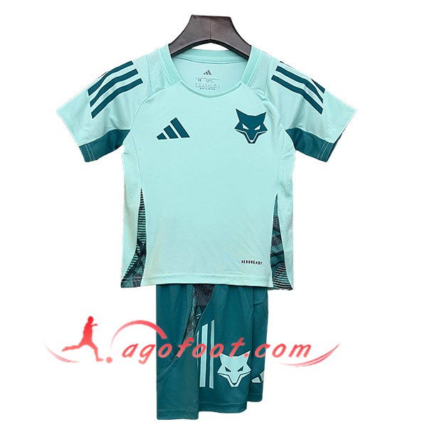 Ensemble Training T-Shirts Cruzeiro Enfant Vert 2025/2026