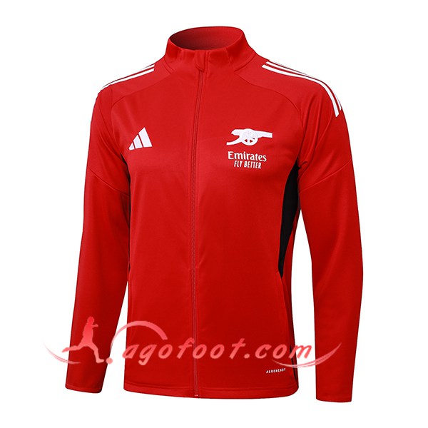 Veste Foot Arsenal Rouge 2025/2026