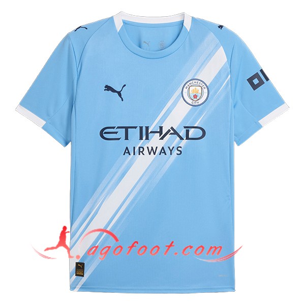 Nouveau Maillot de Foot Manchester City Domicile 2025/2026