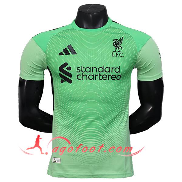 Maillot de Foot FC Liverpool Gardien De But Vert 2025/2026