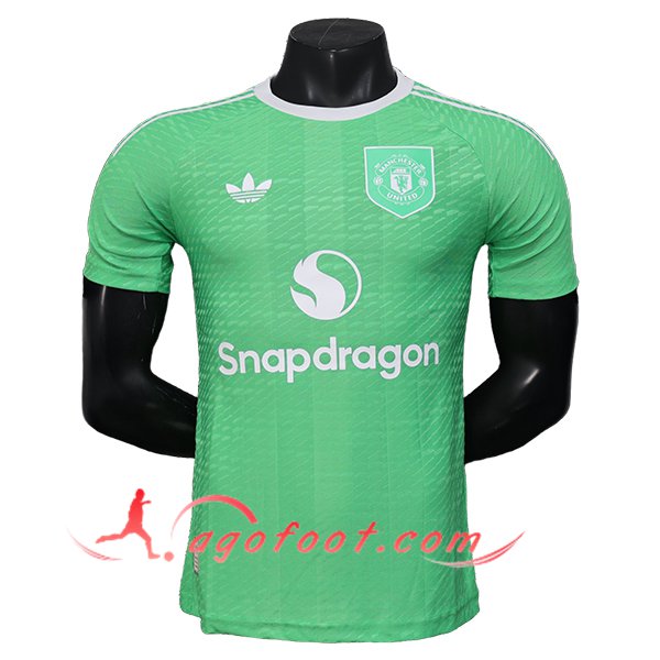 Maillot de Foot Manchester United Gardien De But Vert 2025/2026