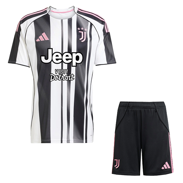 Nouveau Maillot de Foot Juventus Enfant Domicile 2025/2026
