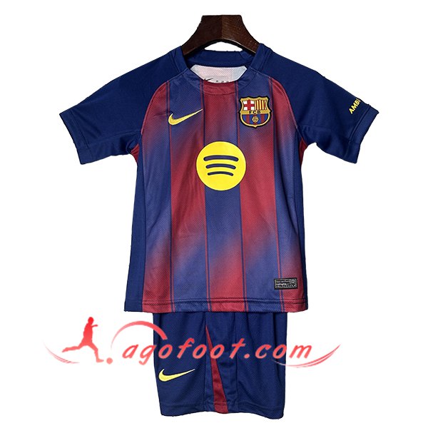 Maillot de Foot Barcelone Enfant Domicile 2025/2026