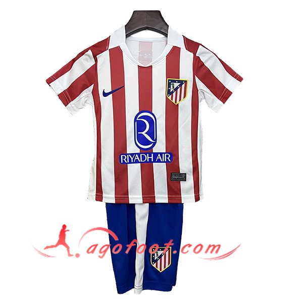 Maillot de Foot Atletico Madrid Enfant Domicile 2025/2026