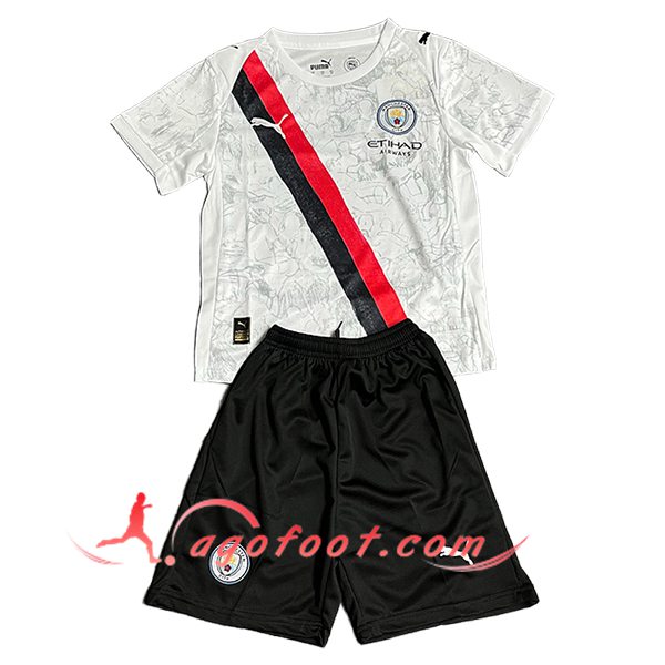 Maillot de Foot Manchester City Enfant Exterieur 2025/2026