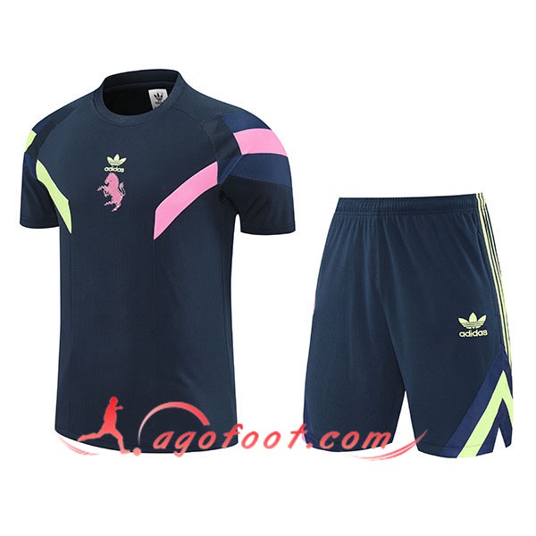 Ensemble Training T-Shirts Juventus Bleu/Pourpre/Vert 2025/2026