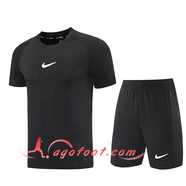 Ensemble Training T-Shirts Nike Noir 2025/2026