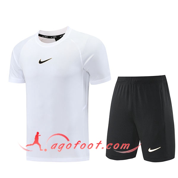Ensemble Training T-Shirts Nike Blanc 2025/2026