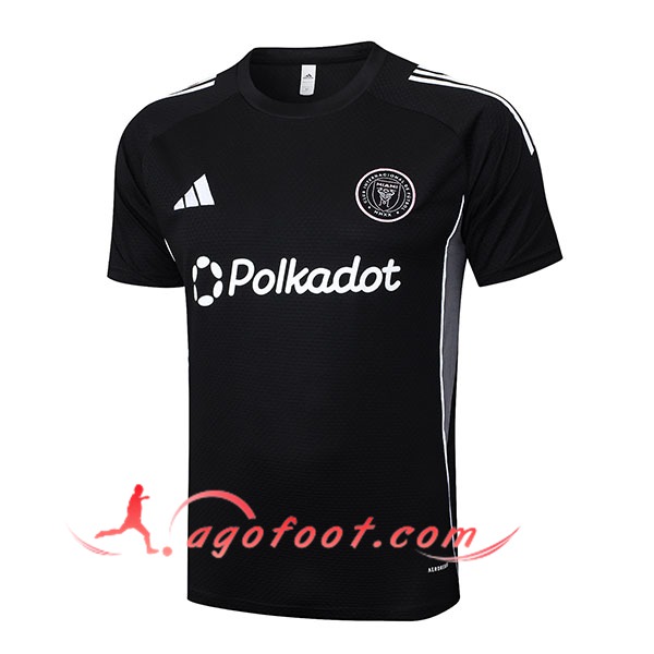 Training T-Shirts Inter Miami CF Noir/Gris 2025/2026