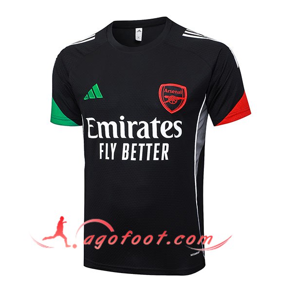 Training T-Shirts Arsenal Noir 2025/2026