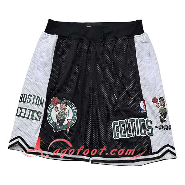 Shorts NBA Boston Celtics 2025/26 Noir/Blanc