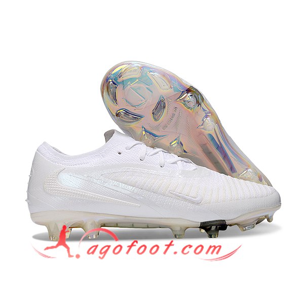 Nike Chaussures de Foot Phantom GX III Elite FG Blanc
