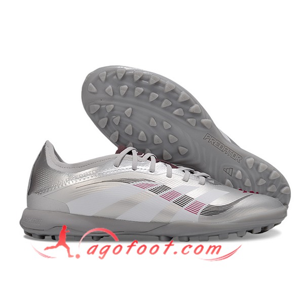 Adidas Chaussures de Foot PREDATOR 25 ELITE TF BOOTS Gris