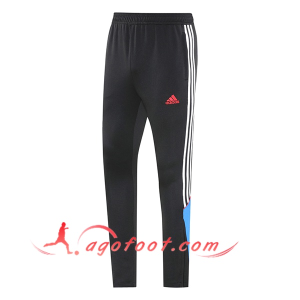 Pantalon Foot Manchester United Noir/Blanc/Bleu 2025/2026