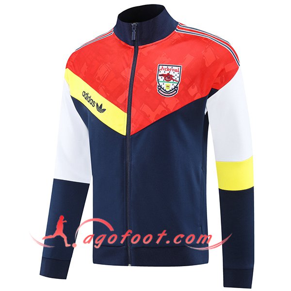 Veste Foot Arsenal Bleu/Orange/Blanc/Jaune 2025/2026