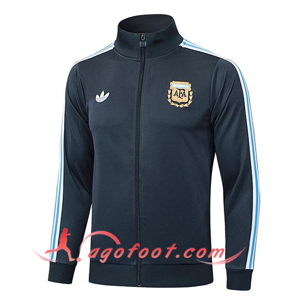 Veste Foot Argentine Gris Foncé 2025/2026