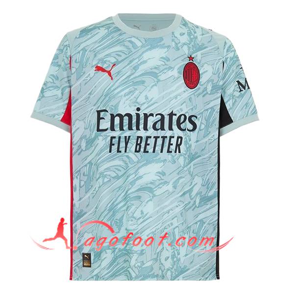 Nouveau Maillot de Foot Milan AC Gardien De But Vert 2025/2026