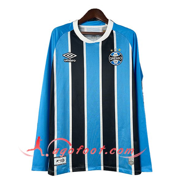 Nouveau Maillot de Foot Gremio Manches Longues Domicile 2025/2026