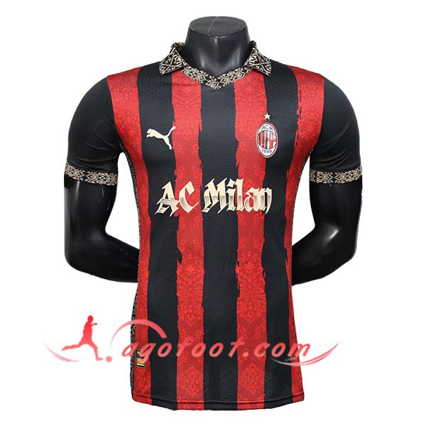 Maillot de Foot Milan AC Special Edition Rouge/Noir 2025/2026