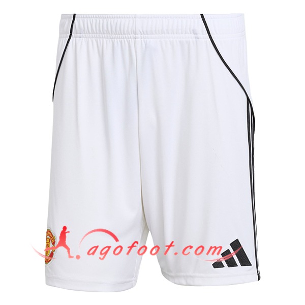 Short de Foot Manchester United Domicile 2025/2026